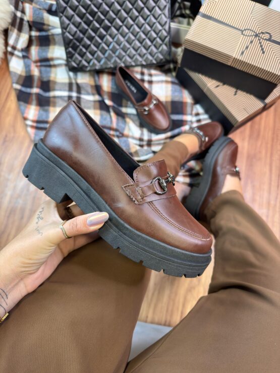 Mocassim PRADA Plataforma