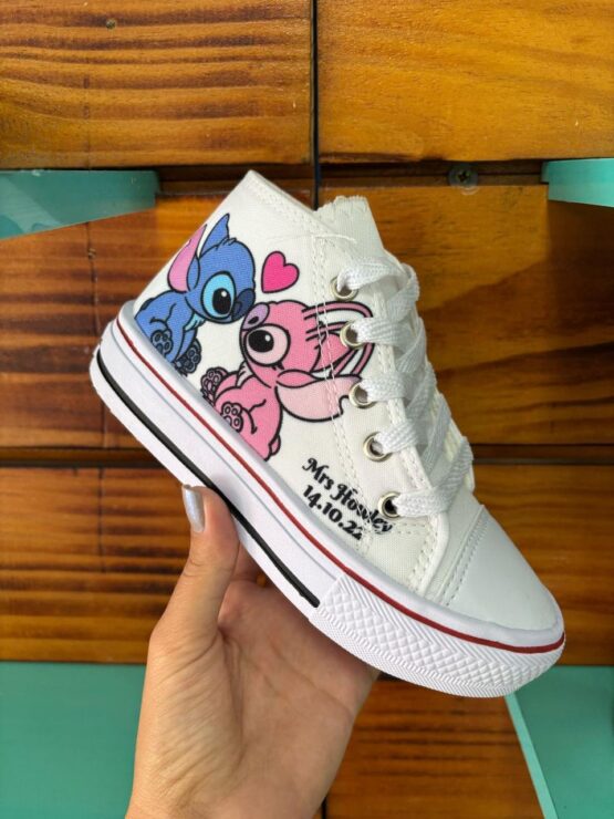botinha stitch infantil