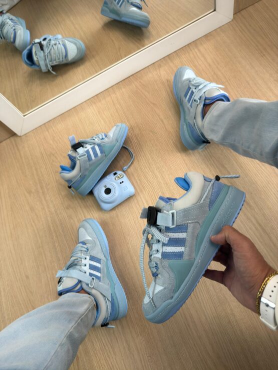 Adidas Forum Low x Bad Bunny Buckle Back To School Couro - Image 3